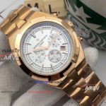 Perfect Replica Vacheron Constantin Overseas Watches Rose Gold 42mm